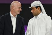 Gianni Infantino e Nasser Al-Khelaifi (IMAGO)