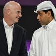 Gianni Infantino e Nasser Al-Khelaifi (IMAGO)