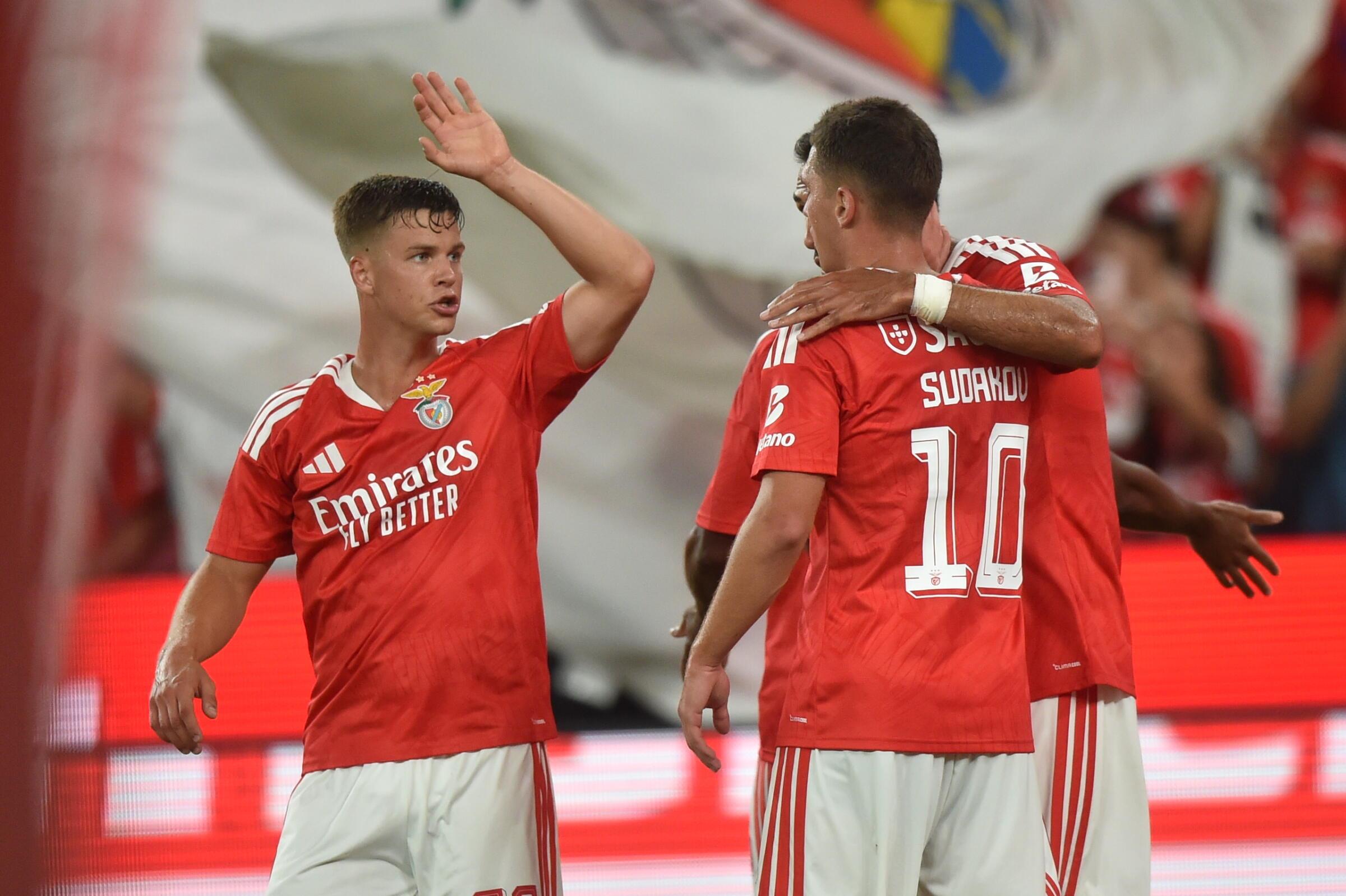 Benfica-St. Gallen (Foto: Miguel Nunes)