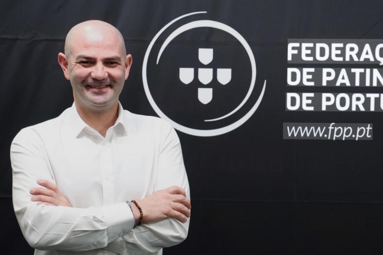 Reinaldo Ventura, selecionador de hóquei em patins - Foto: FPP