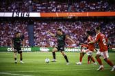 Lukas Gortler, capitão do St. Gallen, no jogo com o Benfica (IMAGO)