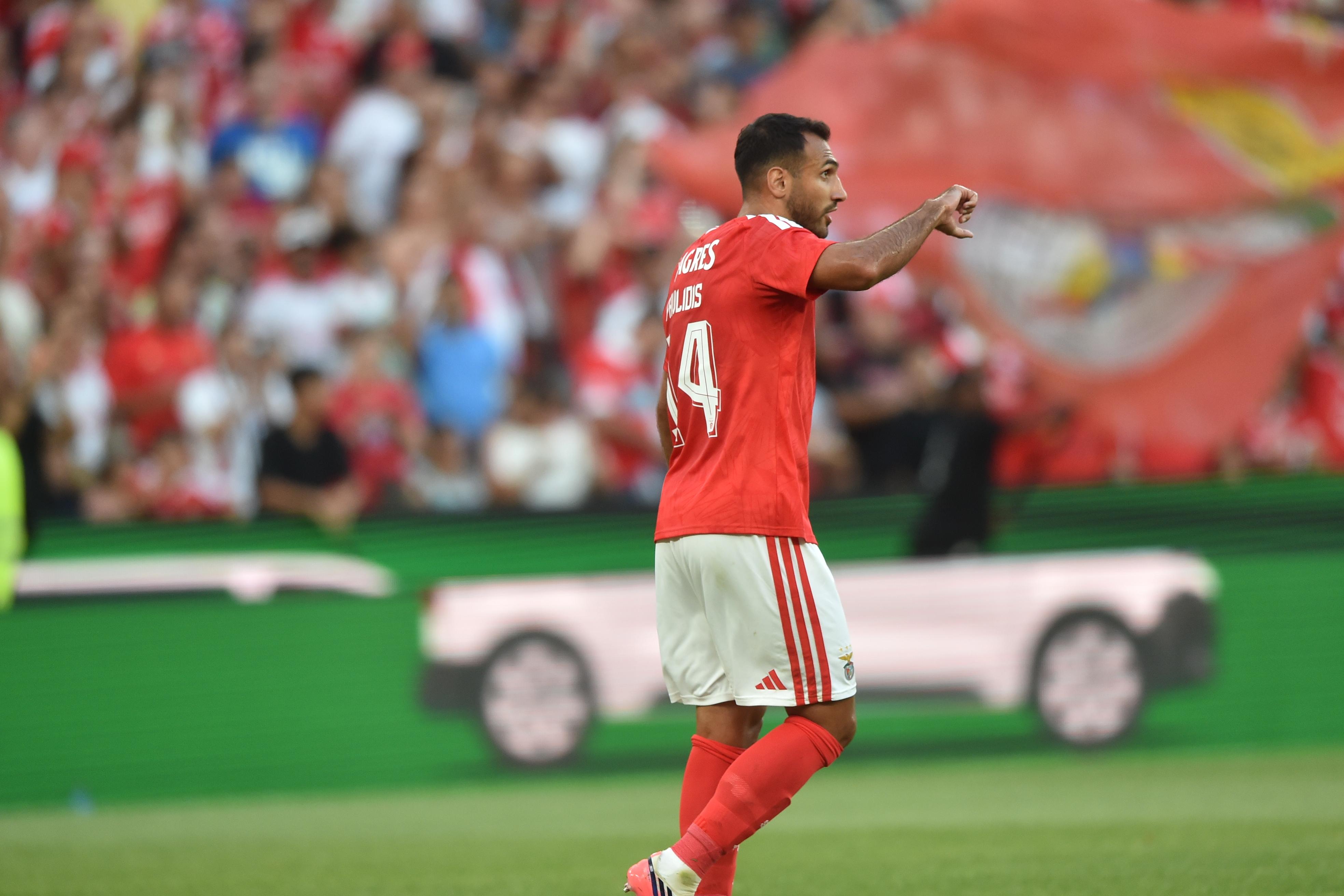 Vangelis Pavlidis adianta Benfica na Luz - Foto: Miguel Nunes