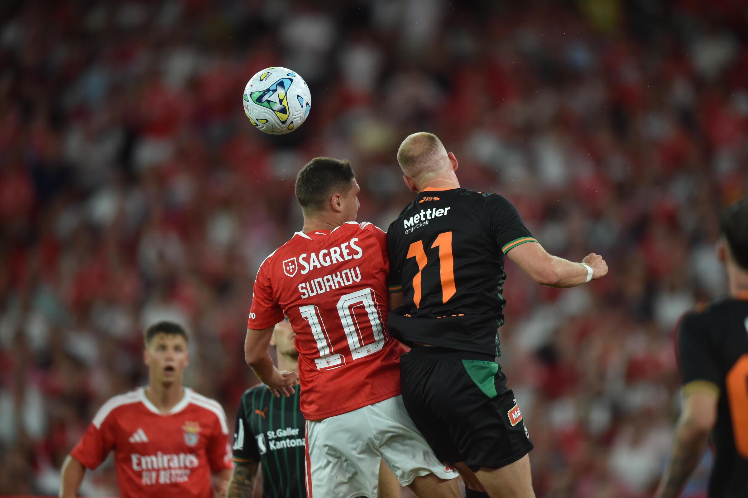 Benfica-St. Gallen (Foto: Miguel Nunes)