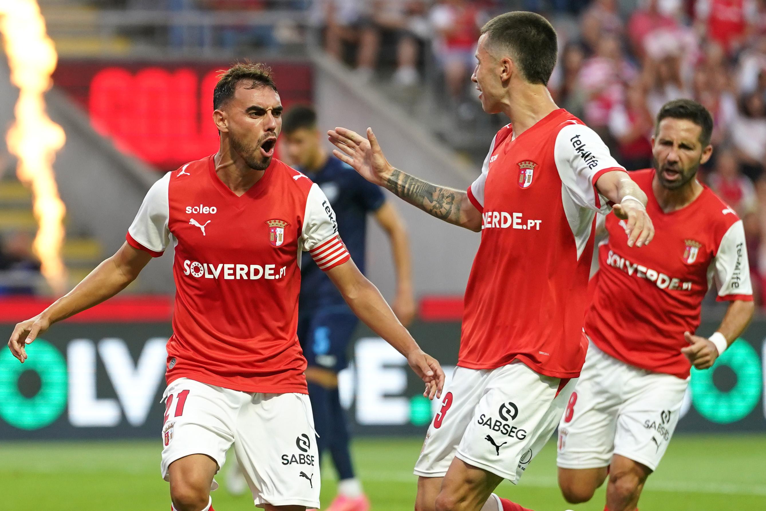 Ricardo Horta voltou a faturar de penálti - Foto: Hugo Delgado/Lusa