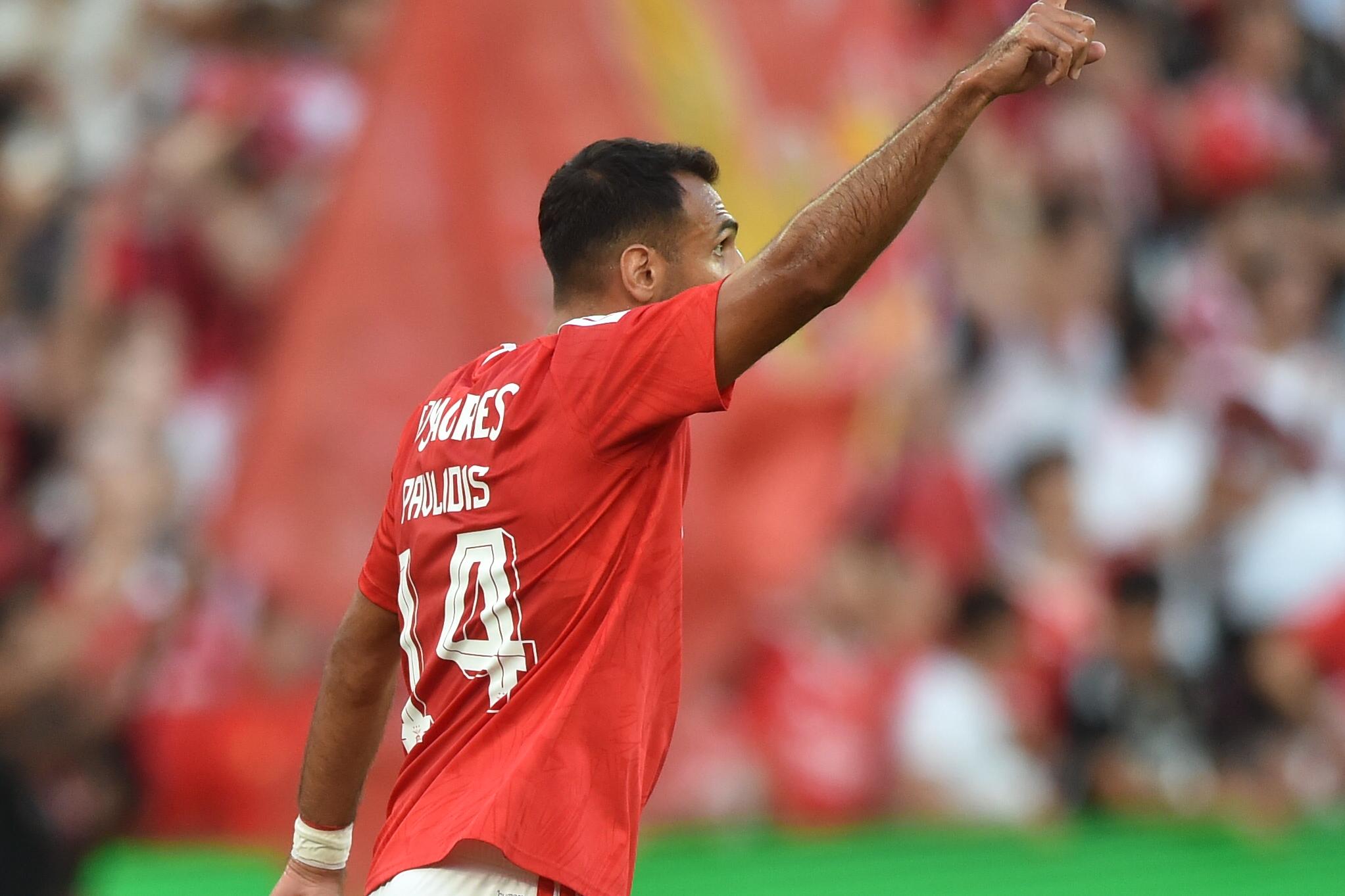 Vangelis Pavlidis adianta Benfica na Luz - Foto: Miguel Nunes
