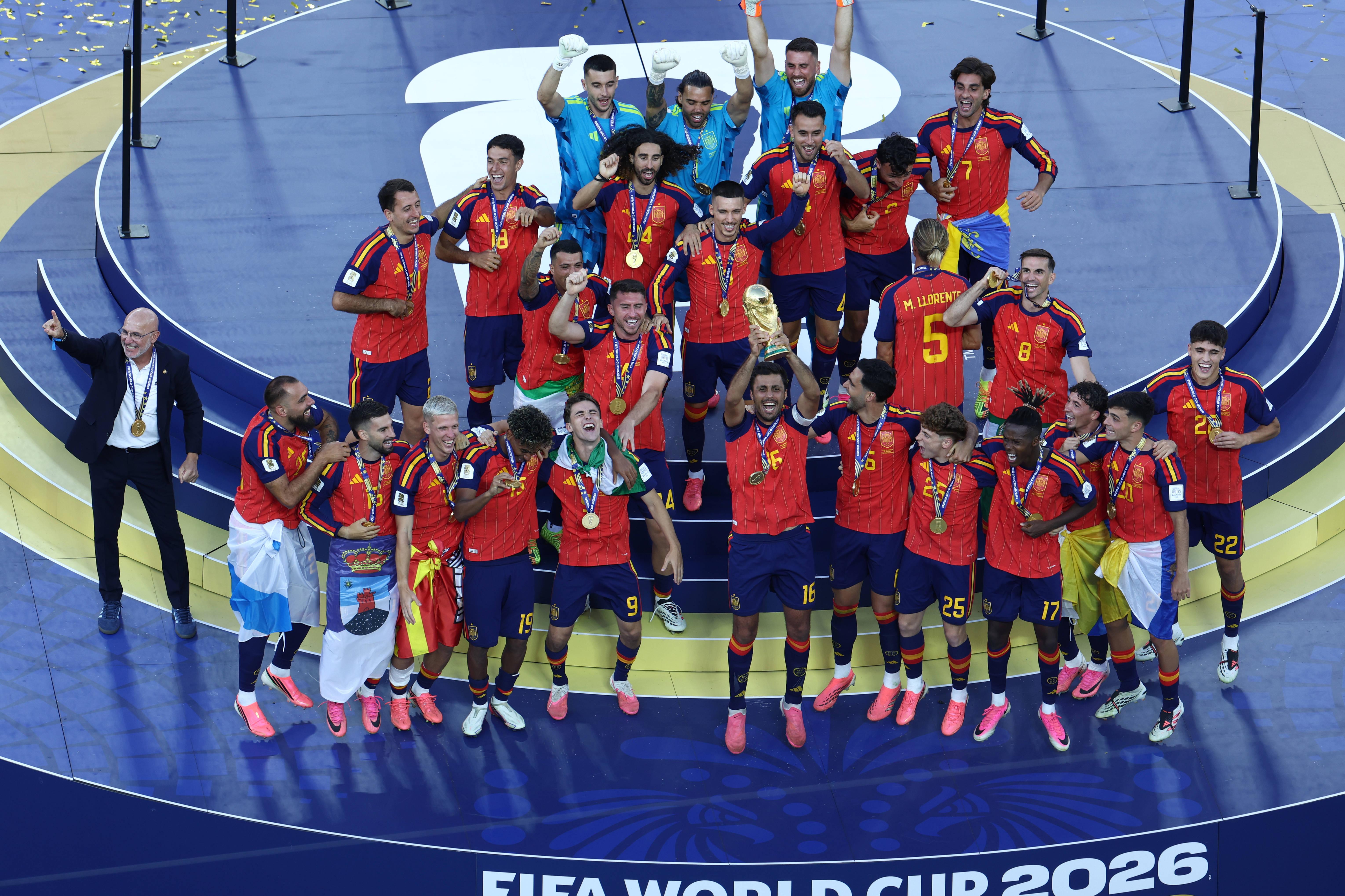 Espanha venceu o último Mundial