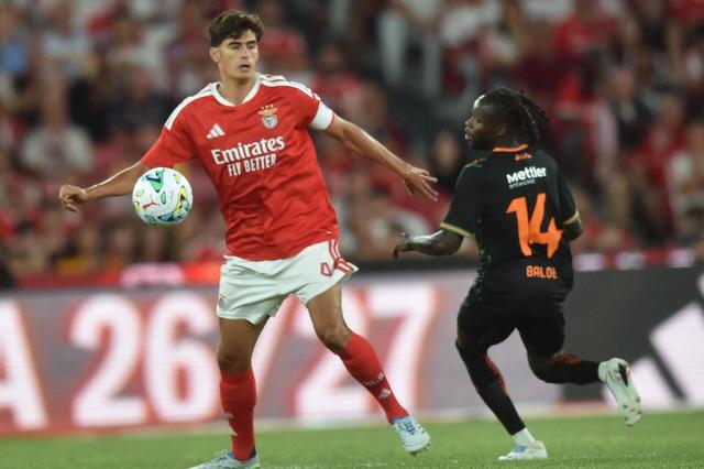 António Silva no Benfica-St. Gallen (Foto: Miguel Nunes)