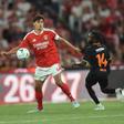 António Silva no Benfica-St. Gallen (Foto: Miguel Nunes)