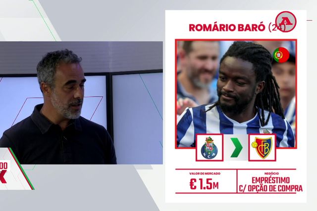 «Romario Baró teve várias oportunidades de se afirmar e não conseguiu»