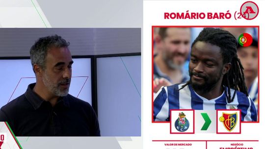 «Romario Baró teve várias oportunidades de se afirmar e não conseguiu»