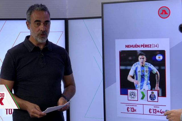 «Nehuén Perez mostrou que é fiável, não é uma aposta de risco»