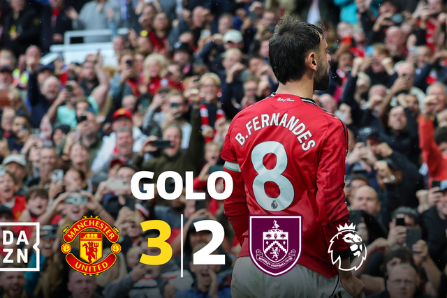 Veias de gelo: o golo de Bruno Fernandes aos 90+7' (vídeo)