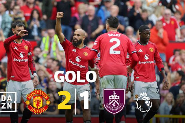 Mbeumo precisou de segundos para responder ao Burnley com ajuda de Dalot