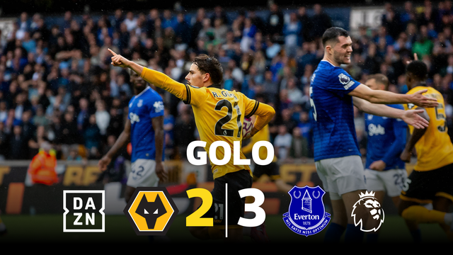 Foi assim o golo de Rodrigo Gomes pelo Wolves