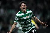 Rafael Nel deu a vitória à equipa B, com um golo de penálti já na compensação — Foto: SPORTING CP
