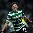 Rafael Nel deu a vitória à equipa B, com um golo de penálti já na compensação — Foto: SPORTING CP