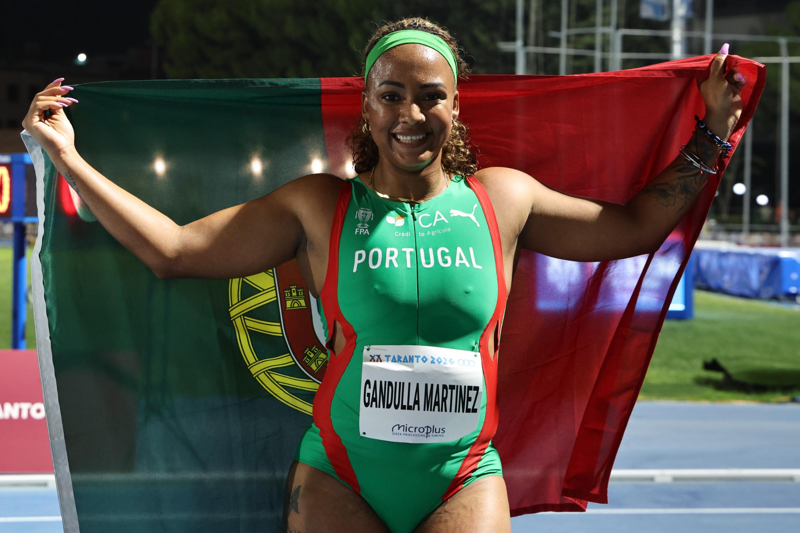 Jogos do Mediterrâneo: Arialis Martínez conquista bronze nos 100 metros (foto COP)