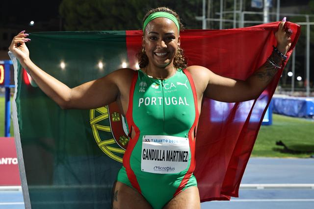 Jogos do Mediterrâneo: Arialis Martínez já tinha conquistado bronze nos 100 metros (foto COP)