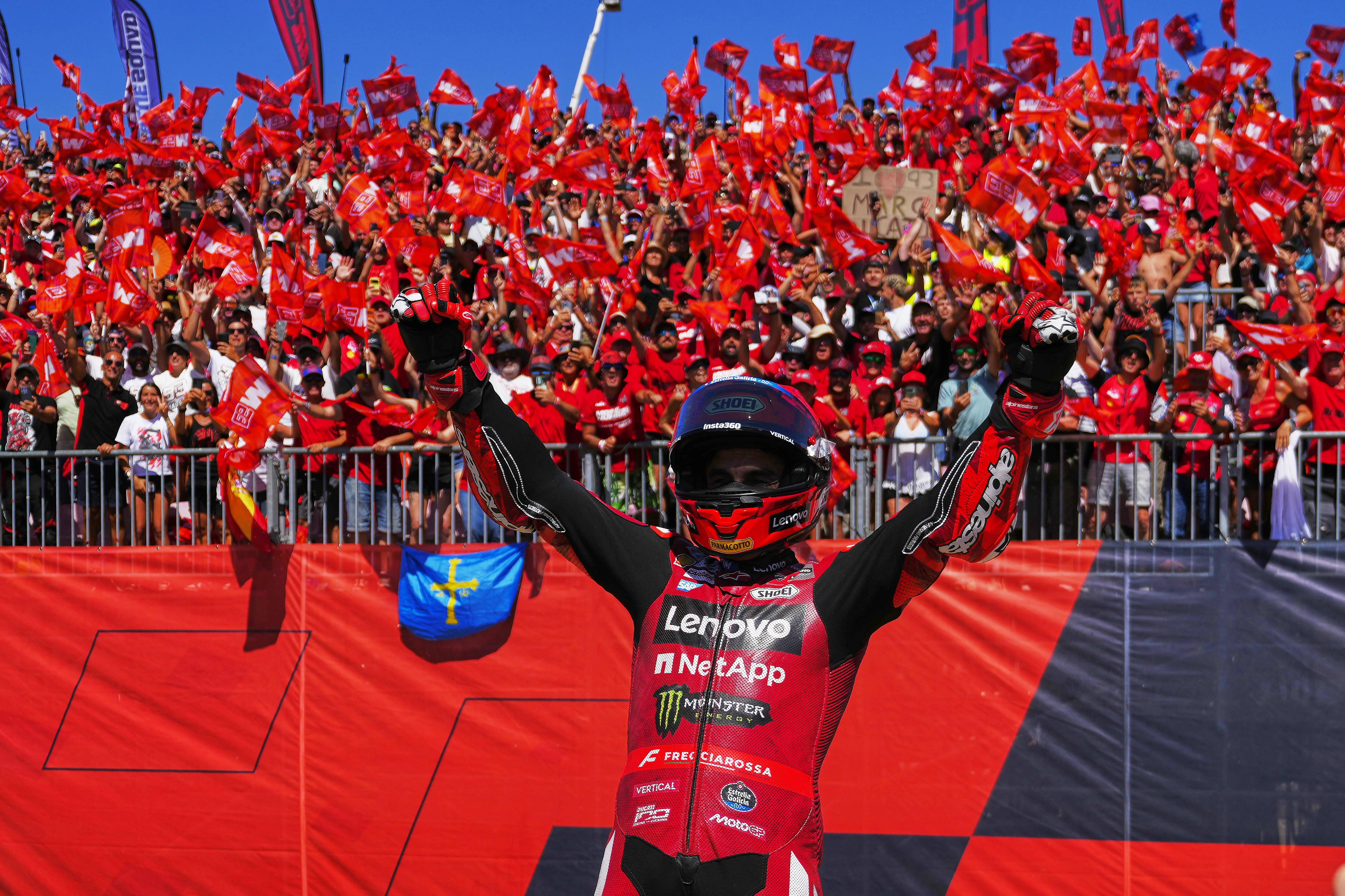 Marc Márquez cada vez mais dentro da luta pelo campeonato de MotoGP