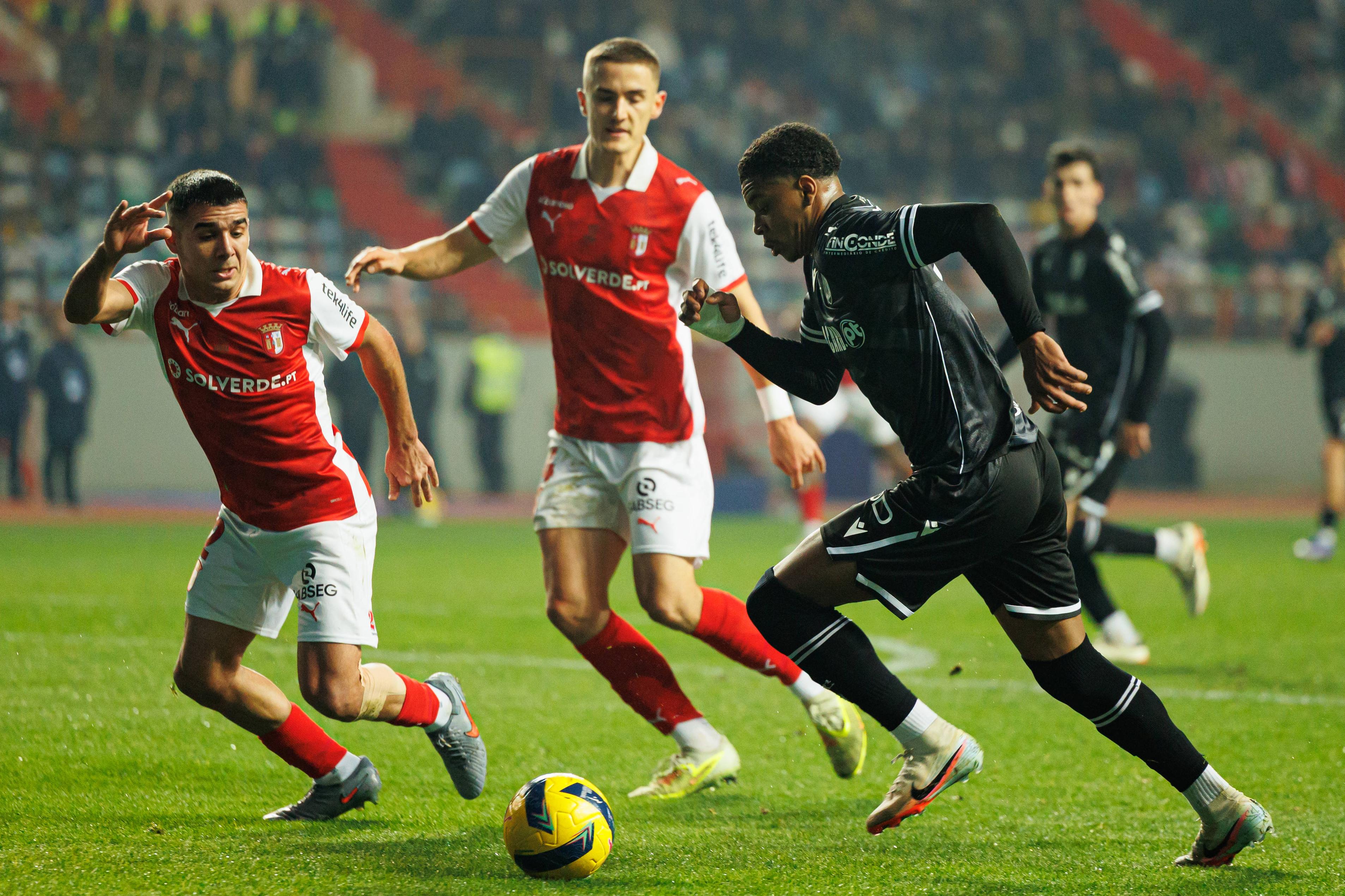 SC Braga-Vitória SC, o grande 'dérbi' do Minho é servido na noite desta 2.ª-feira. A Pedreira vai ferver - foto: IMAGO