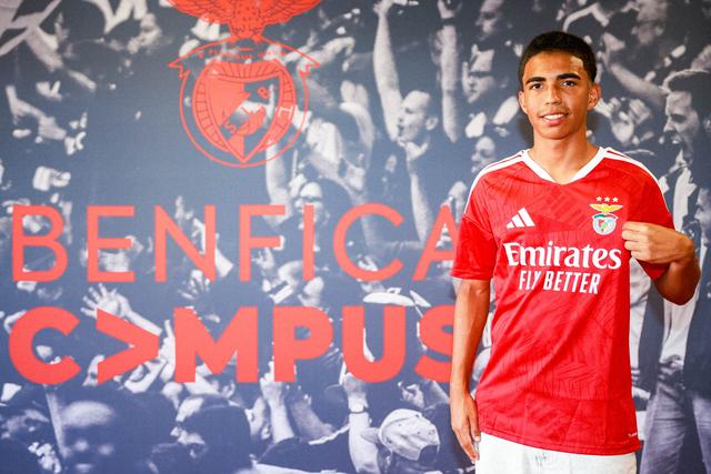 Deivid Kauan Silva Vieira é reforço dos sub-23 do Benfica