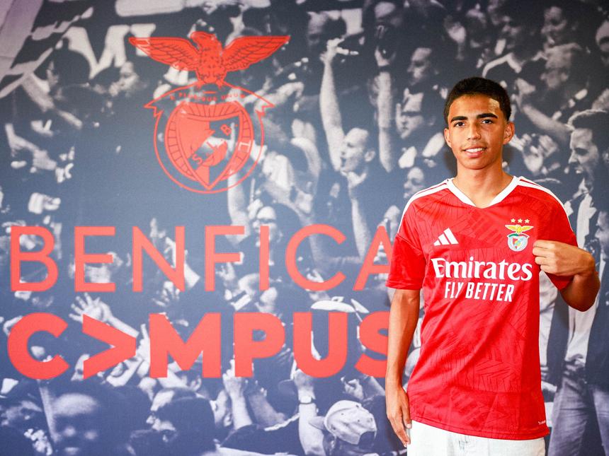 Deivid Kauan Silva Vieira é reforço dos sub-23 do Benfica