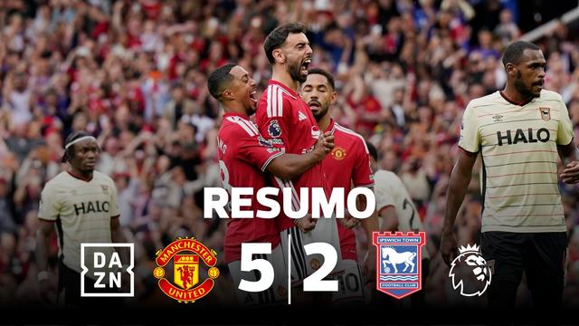 Espetéculo de Bruno Fernandes no regresso às vitórias do United (resumo)