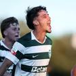 Rafael Nel marcou o golo da vitória do Sporting B já na compensação (Foto Sporting CP)
