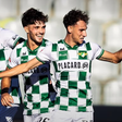 O festejo do Moreirense - Foto: Moreirense