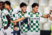 O festejo do Moreirense - Foto: Moreirense