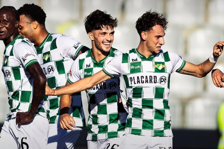 O festejo do Moreirense - Foto: Moreirense