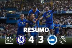 Chelsea encantou, complicou... e venceu jogo louco contra o Brighton
