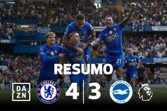 Chelsea encantou, complicou... e venceu jogo louco contra o Brighton