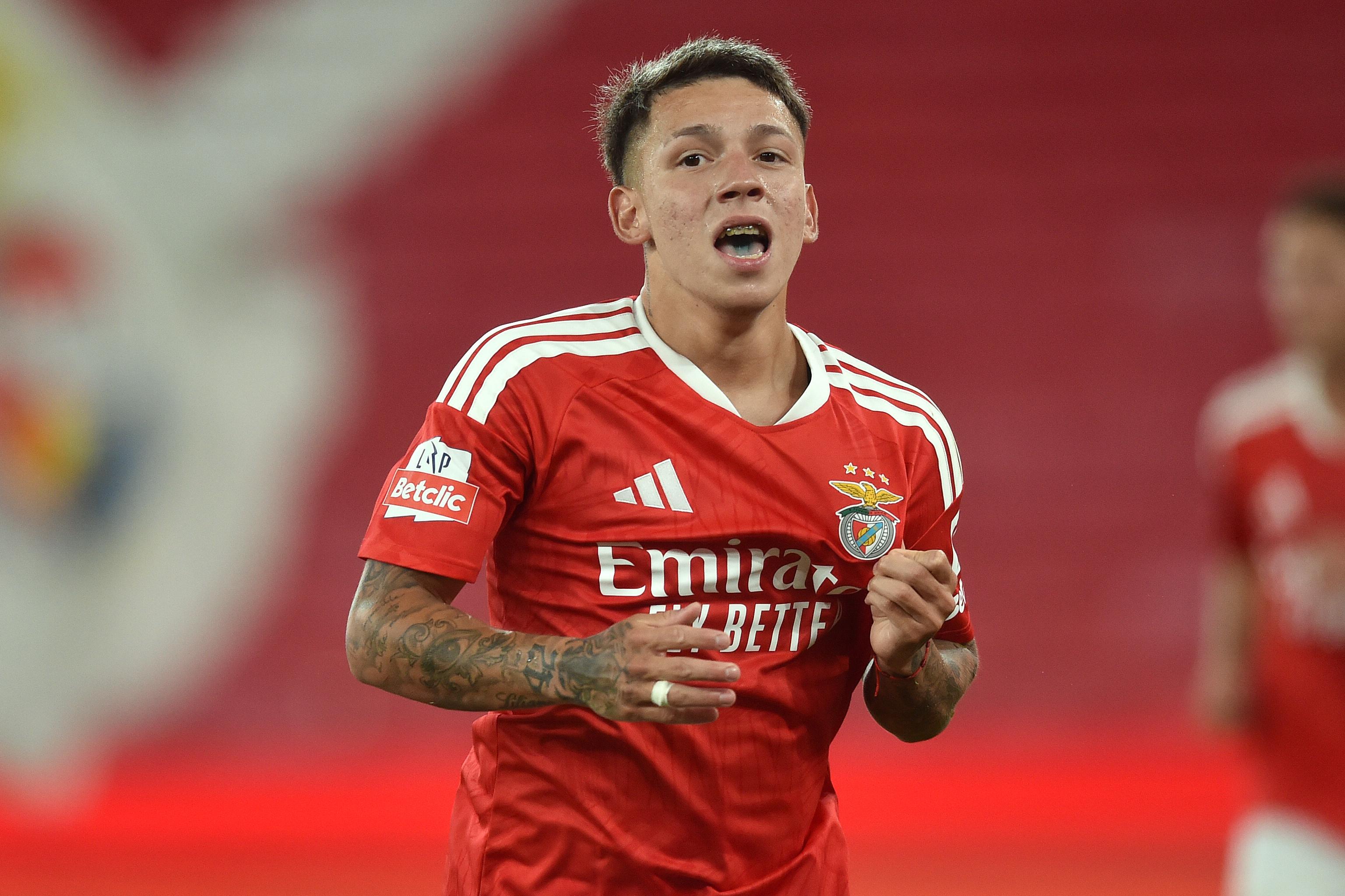 Benfica, de Prestianni e companhia, recebe nesta noite de 31 de agosto o Estoril - Foto: MIGUEL NUNES