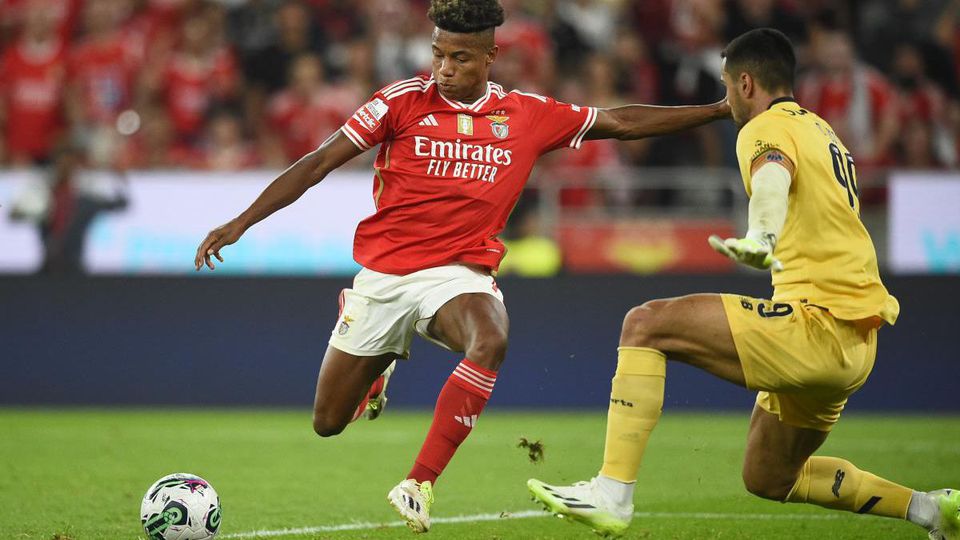 Darwin, Gonçalo Ramos, Grimaldo e Mudryk entram na festa do Benfica