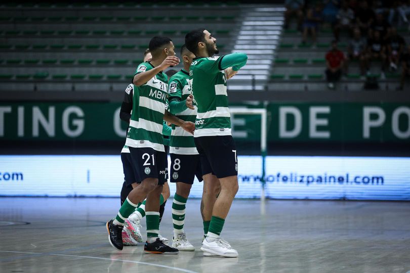 Futsal: Sporting não deu hipóteses ao Caxinas