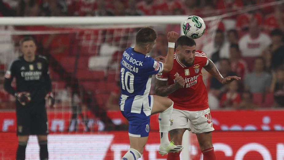 Laporte a rir com beijo do capitão do Benfica a Francisco Conceição