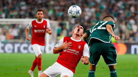 SC Braga: Víctor Gómez falha Union Berlim e Rio Ave