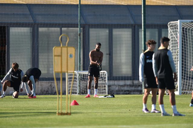 Sporting: uma novidade no treino antes da partida para Eindhoven