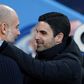 Guardiola e Arteta: mais rivais, menos artifício