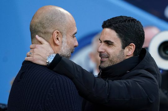 Guardiola e Arteta: mais rivais, menos artifício