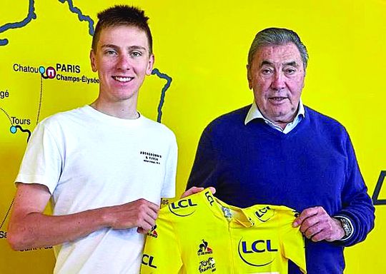 Eddy Merckx assume: «Pogacar já está acima de mim!»