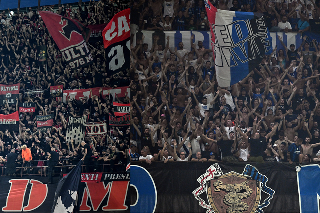 Ultras do Inter e do Milan presos por alegado envolvimento com a máfia