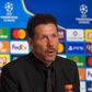 Simeone: «Fizemos um bom jogo em todos os aspetos»