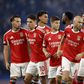 Jogadores do Benfica - Foto: Tolga Akmen/EPA