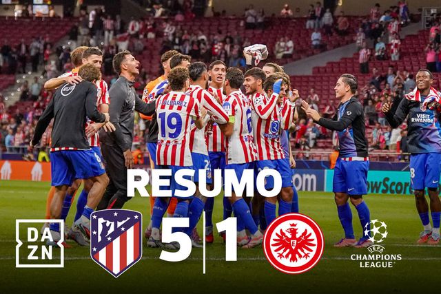 Segunda 'manita' em dois jogos para um Atlético em modo 'rolo compressor'