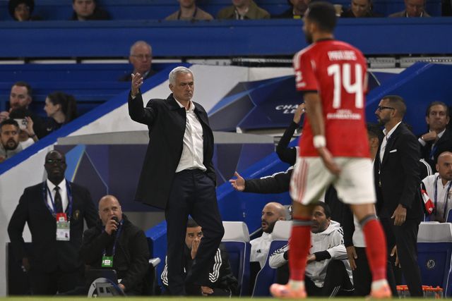 José Mourinho no Chelsea-Benfica - Foto: Miguel Lemos / Kapta+
