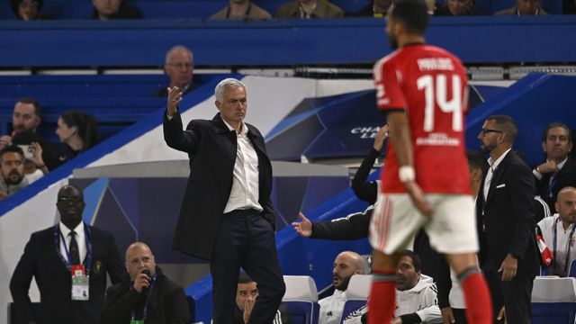 José Mourinho no Chelsea-Benfica - Foto: Miguel Lemos / Kapta+