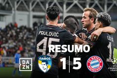 Guerreiro e Kane em destaque na goleada do Bayern no Chipre (resumo)