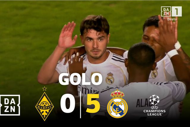 Brahim Díaz completa a 'manita' para o Real Madrid